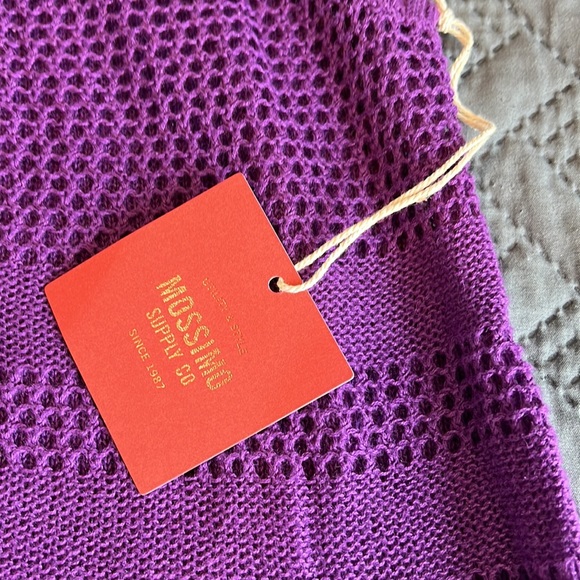 NWT Mossimo Supply Co - Purple Knitted Tank - Large - Picture 7 of 9